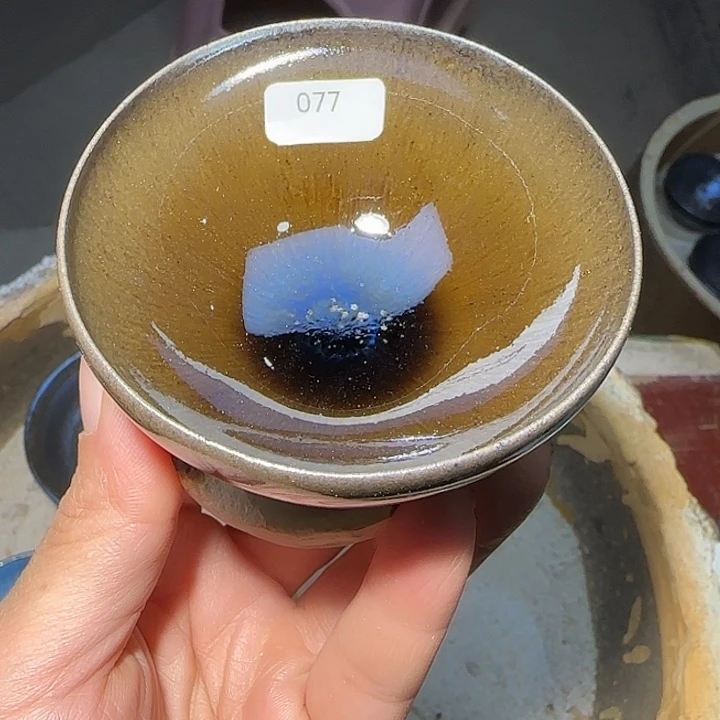 茶盏青钰龙窑茶具077