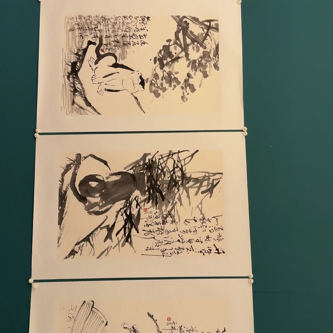 国画雷公老师作品画作