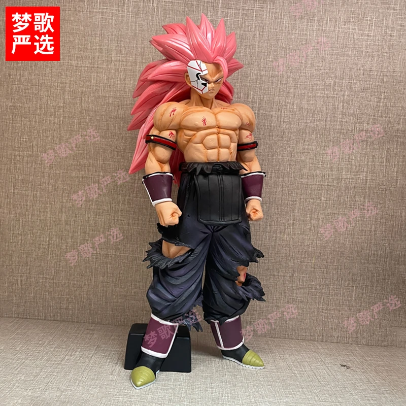 【梦歌严选】30cm超三桃红扎马斯七龙珠动漫潮玩GK手办模型摆件礼物