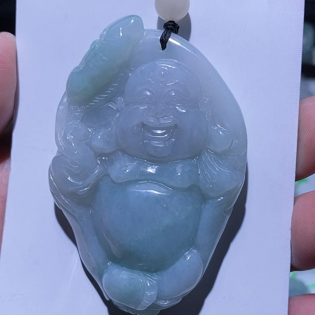 颈饰未镶嵌翡翠挂件
