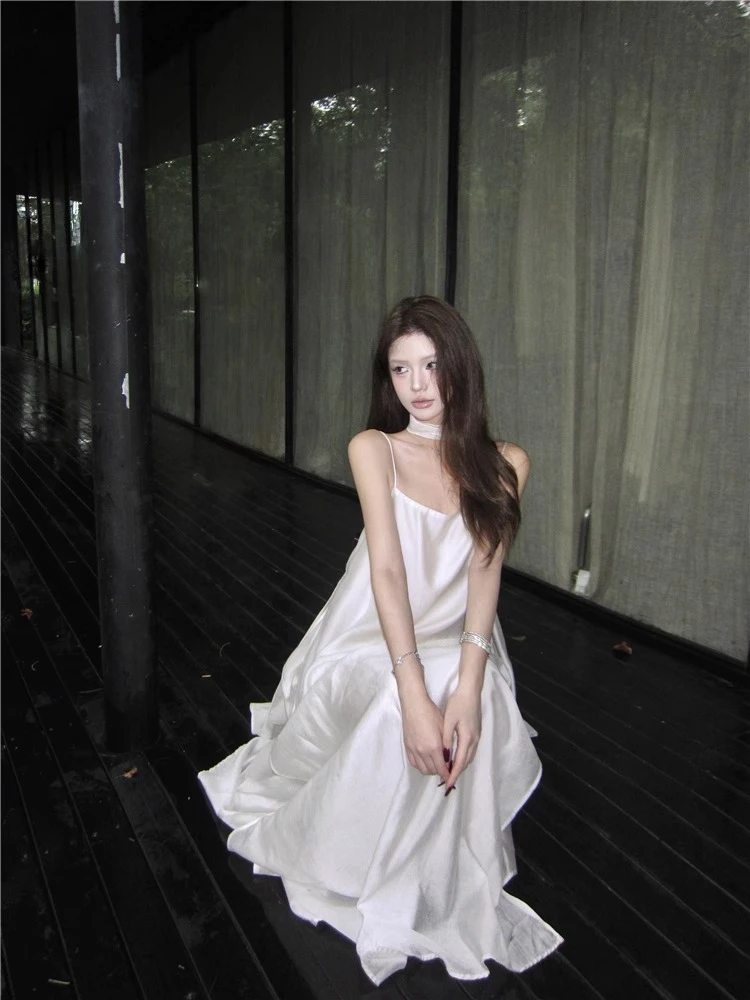 2025夏季新款时尚连衣裙气质显瘦洋气休闲百搭性感辣妹甜美连衣裙