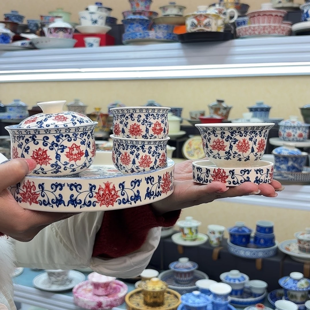 盖碗里的水煮开后放