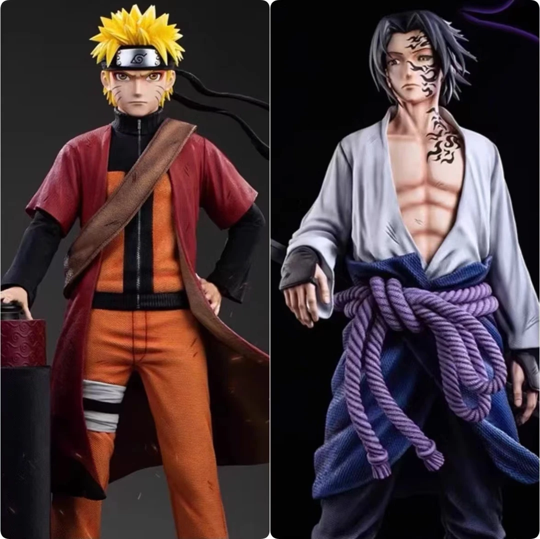 【燃界潮品】左柱明人35cm火影忍者动漫周边GK手办雕像模型摆件礼品