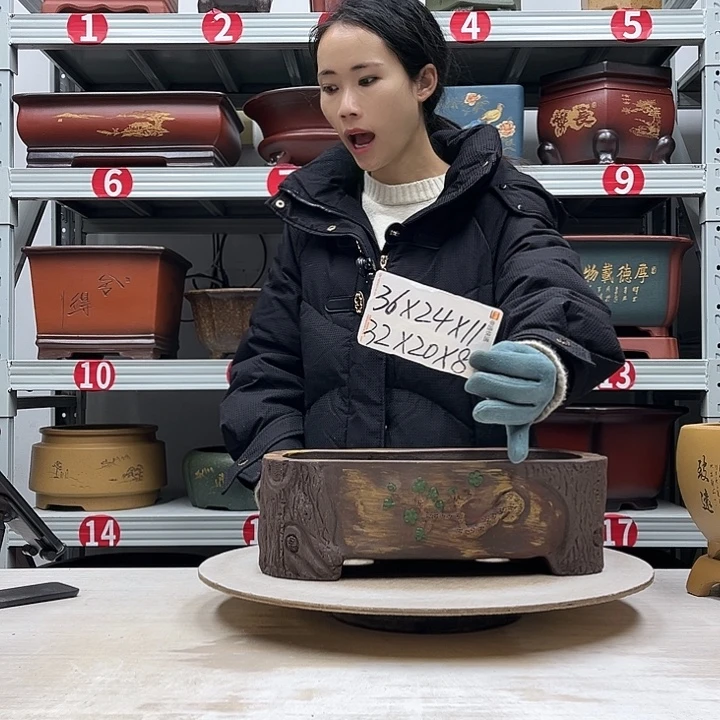 花盆紫砂紫砂花盆