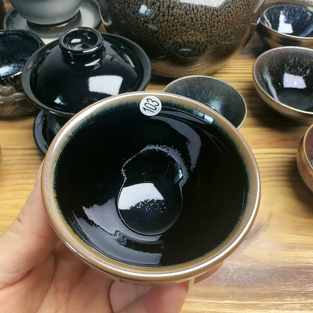 茶盏建窑建盏茶器103