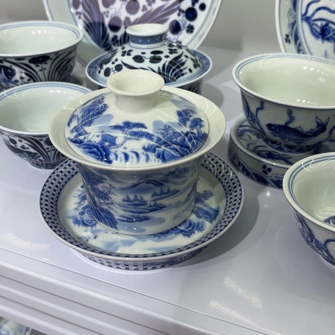 L***件景德镇陶瓷一件套