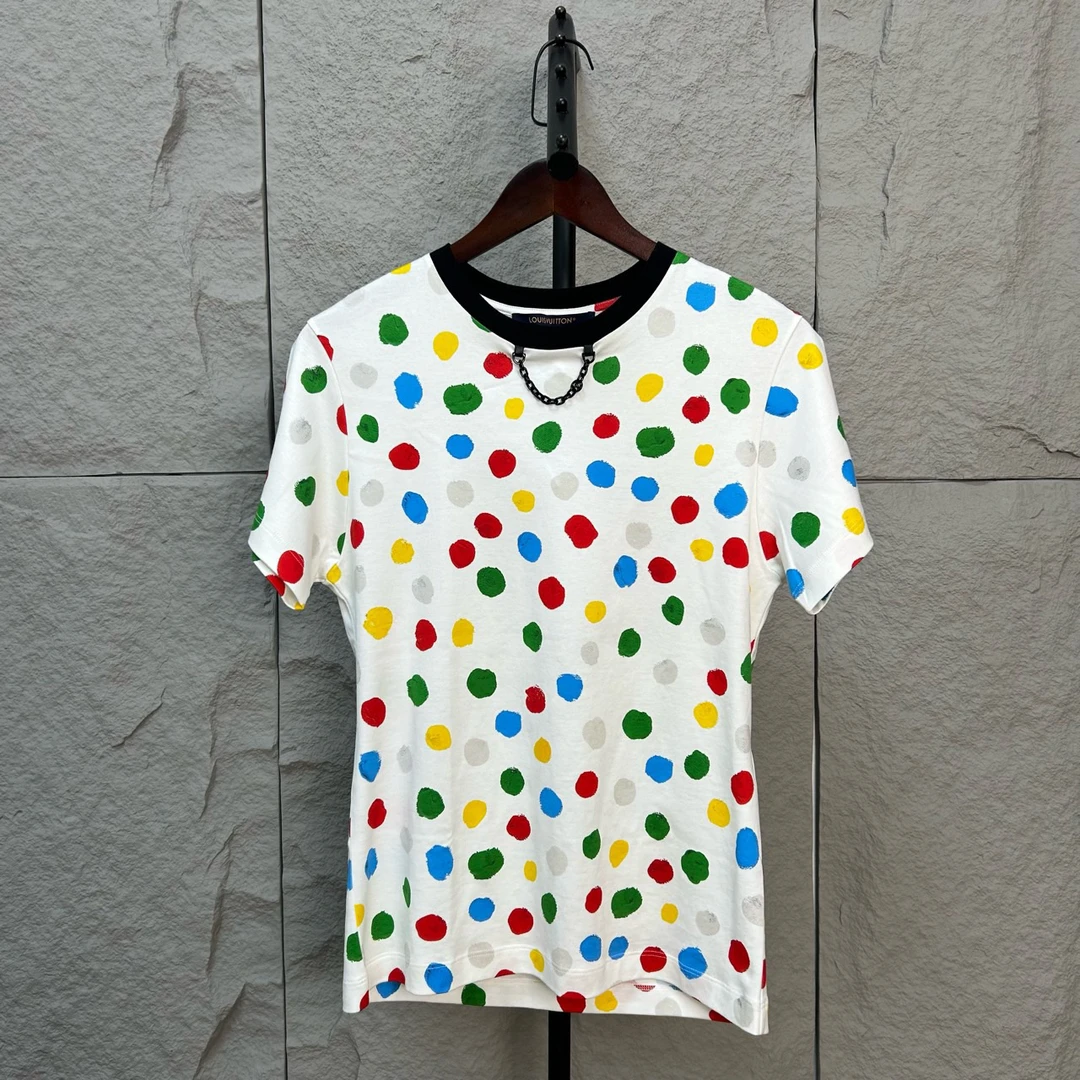 99新 LouisVuitton/路易威登 草间弥生波点短袖 S码 ys001524