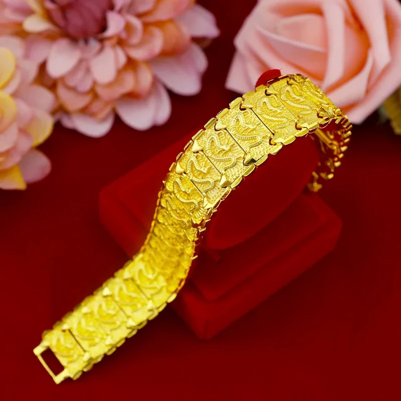 合金手链 好物龙文手链时尚饰品潮流