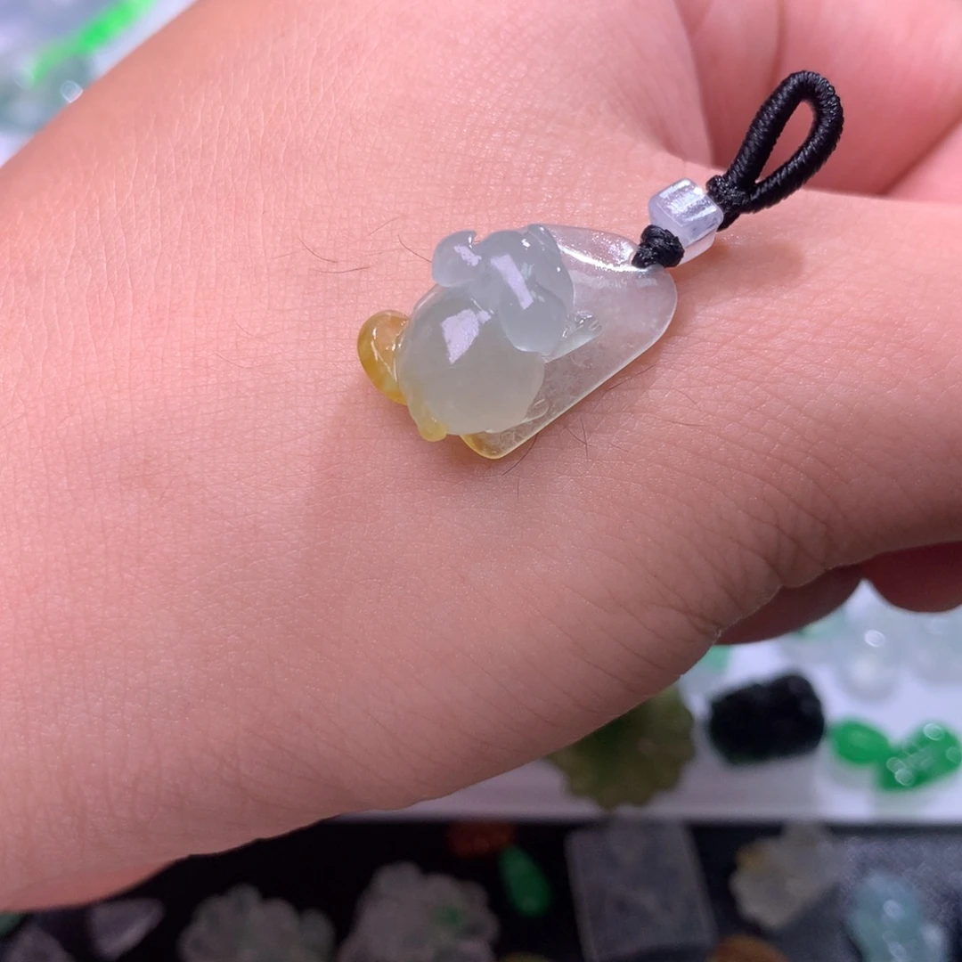 定制翡翠未镶嵌毛货