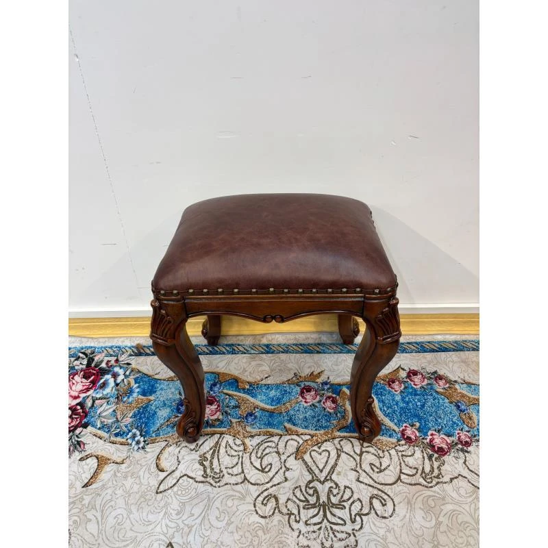 ZD303妆凳 450*360*480 美式脚踏坐具妆凳坐具