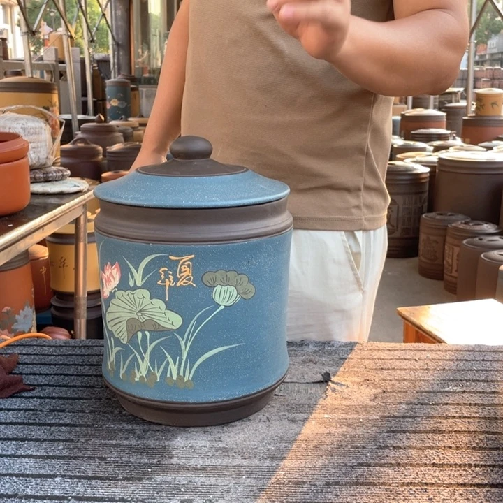 紫砂茶叶罐茶叶罐