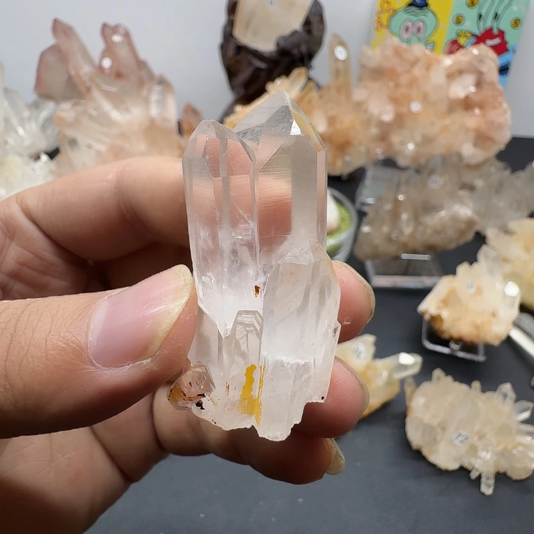 珠宝半成品水晶银S925镶嵌