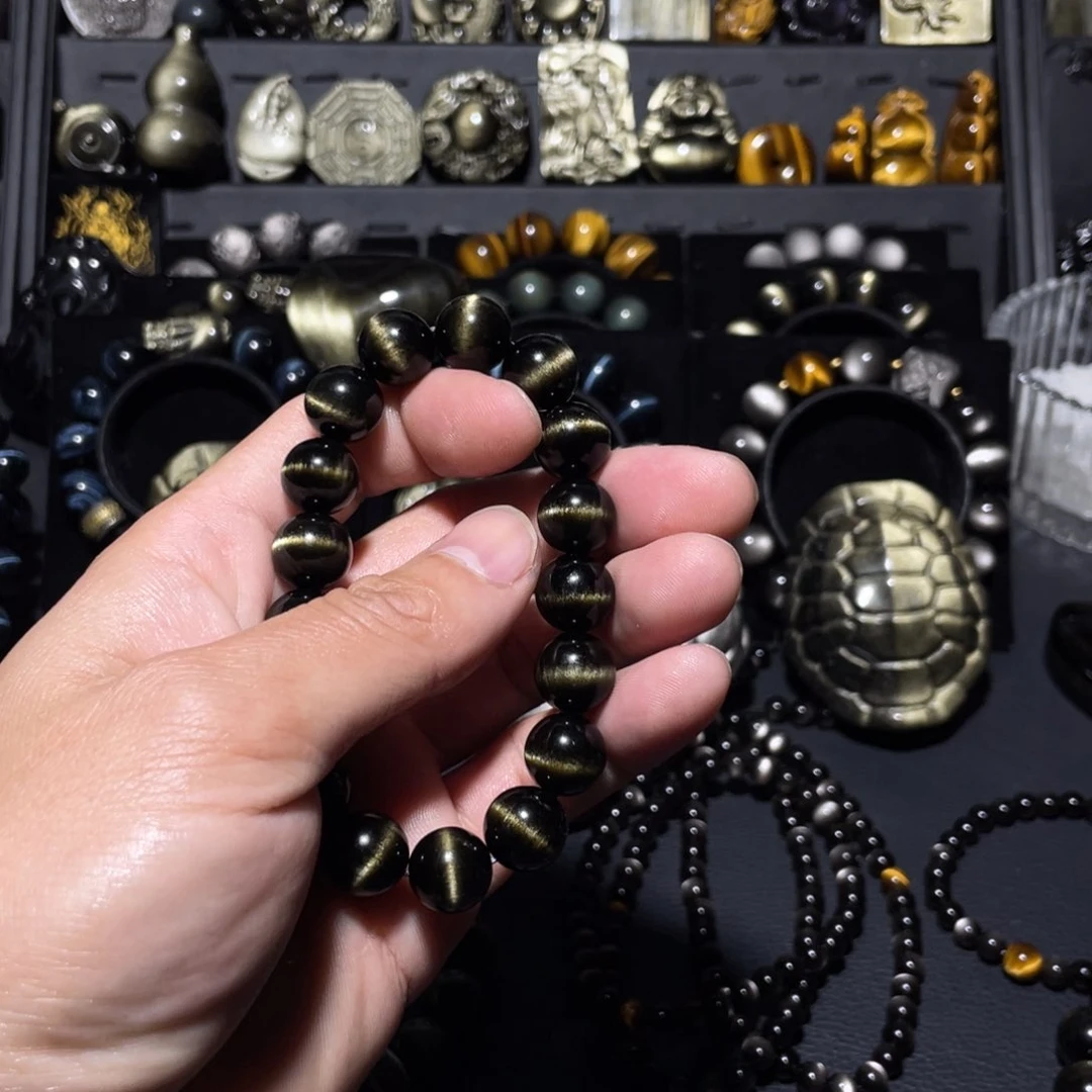 未镶嵌黑曜岩珠宝奇石啊***？