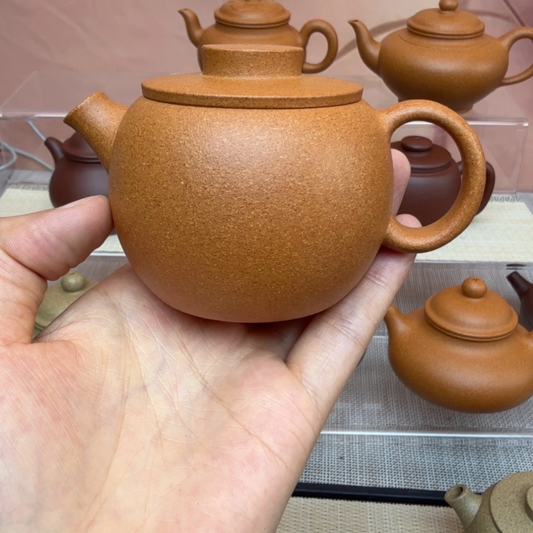 紫砂茶壶巨轮140cc