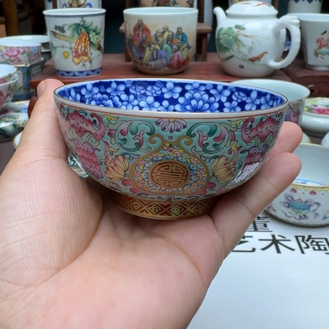 景德镇手工手绘展示