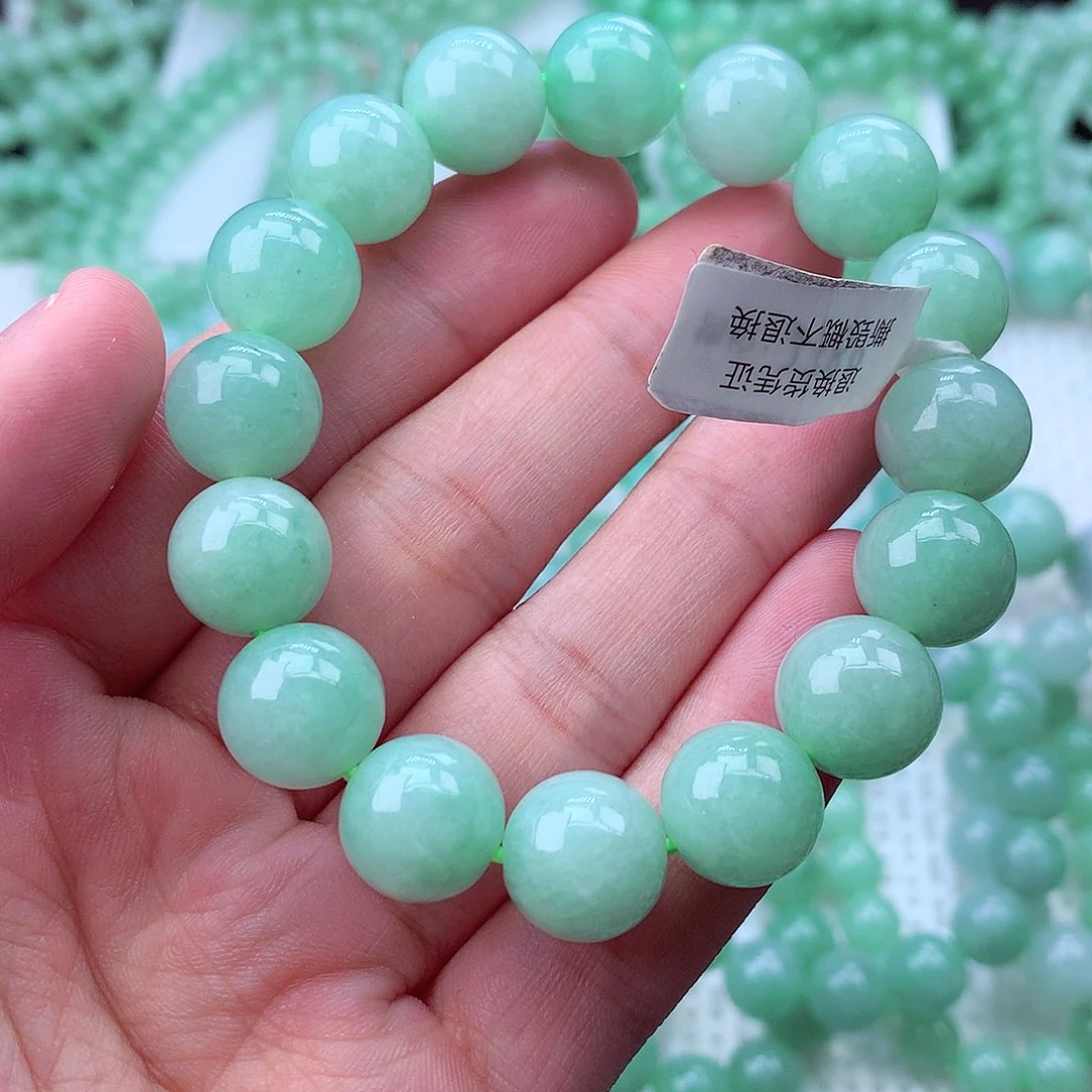 翡翠未镶嵌毛衣链