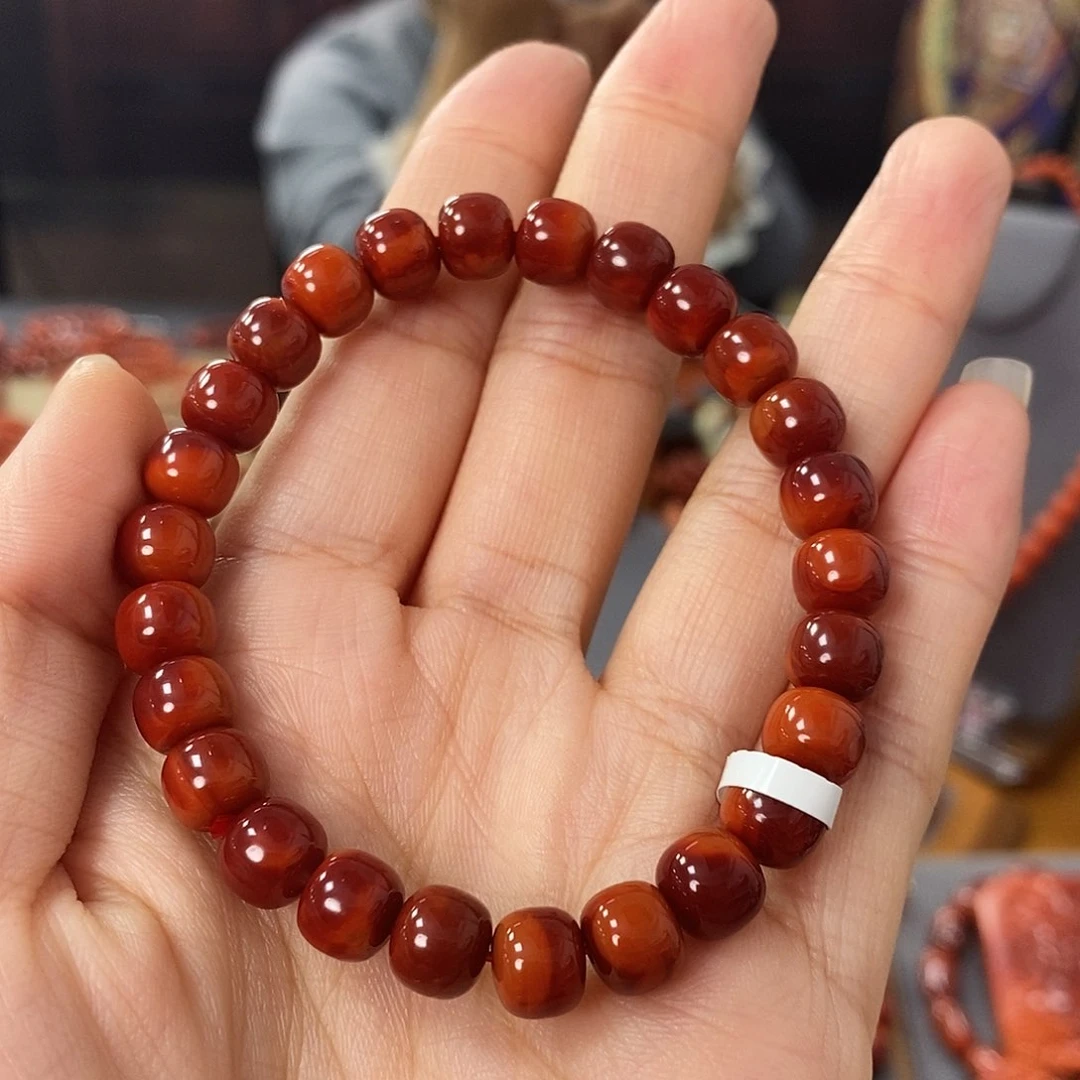 南红玛瑙单圈未镶嵌有****成