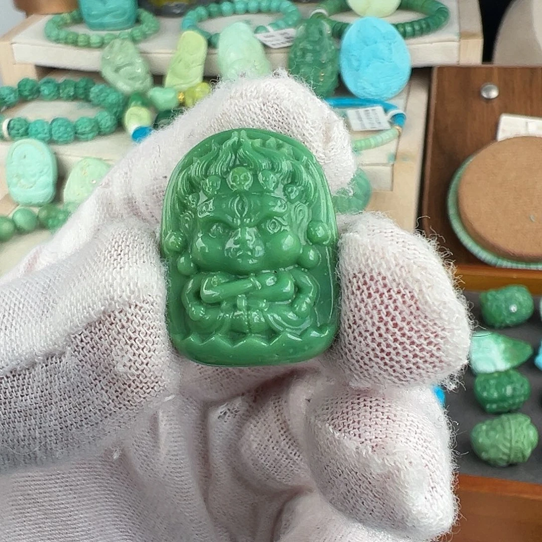 绿松石未镶嵌主播夏