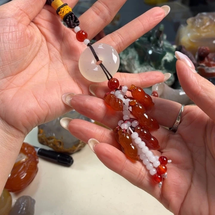未镶嵌吊坠(不含链)玛瑙/玉髓