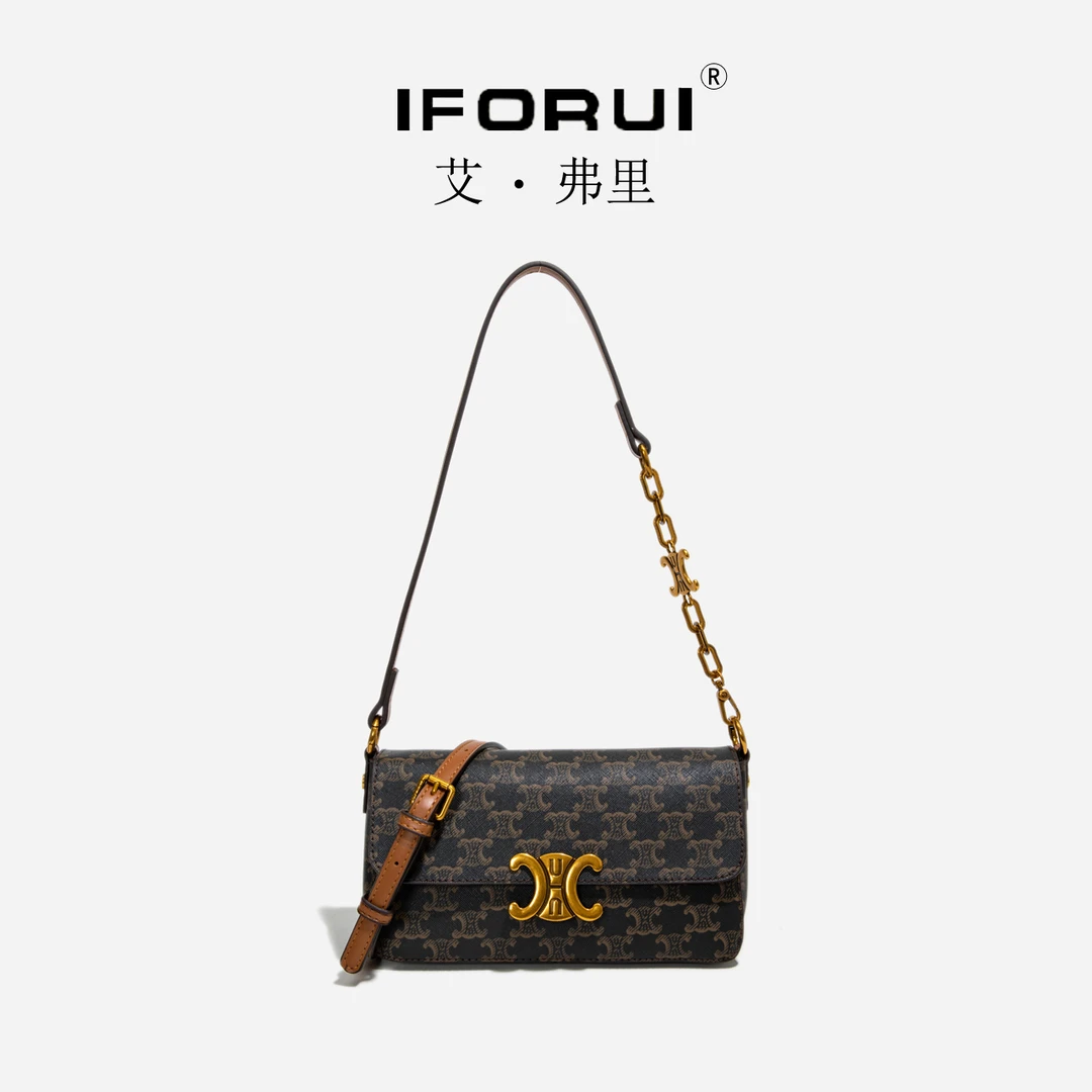 2025早秋新款小众时尚百搭单肩斜挎包豆腐包小号6825