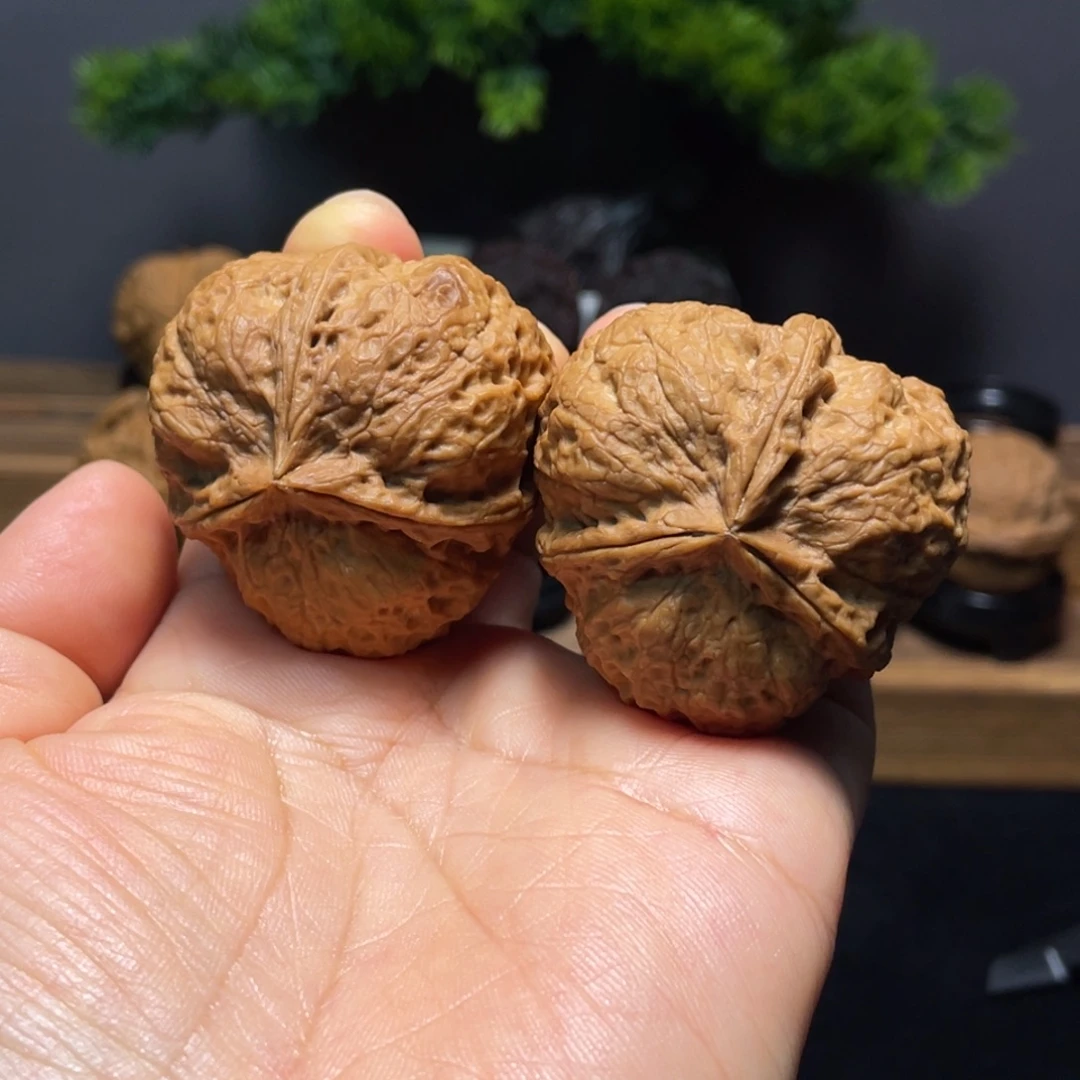 阿***狂文玩核桃吊坠龙爪三棱