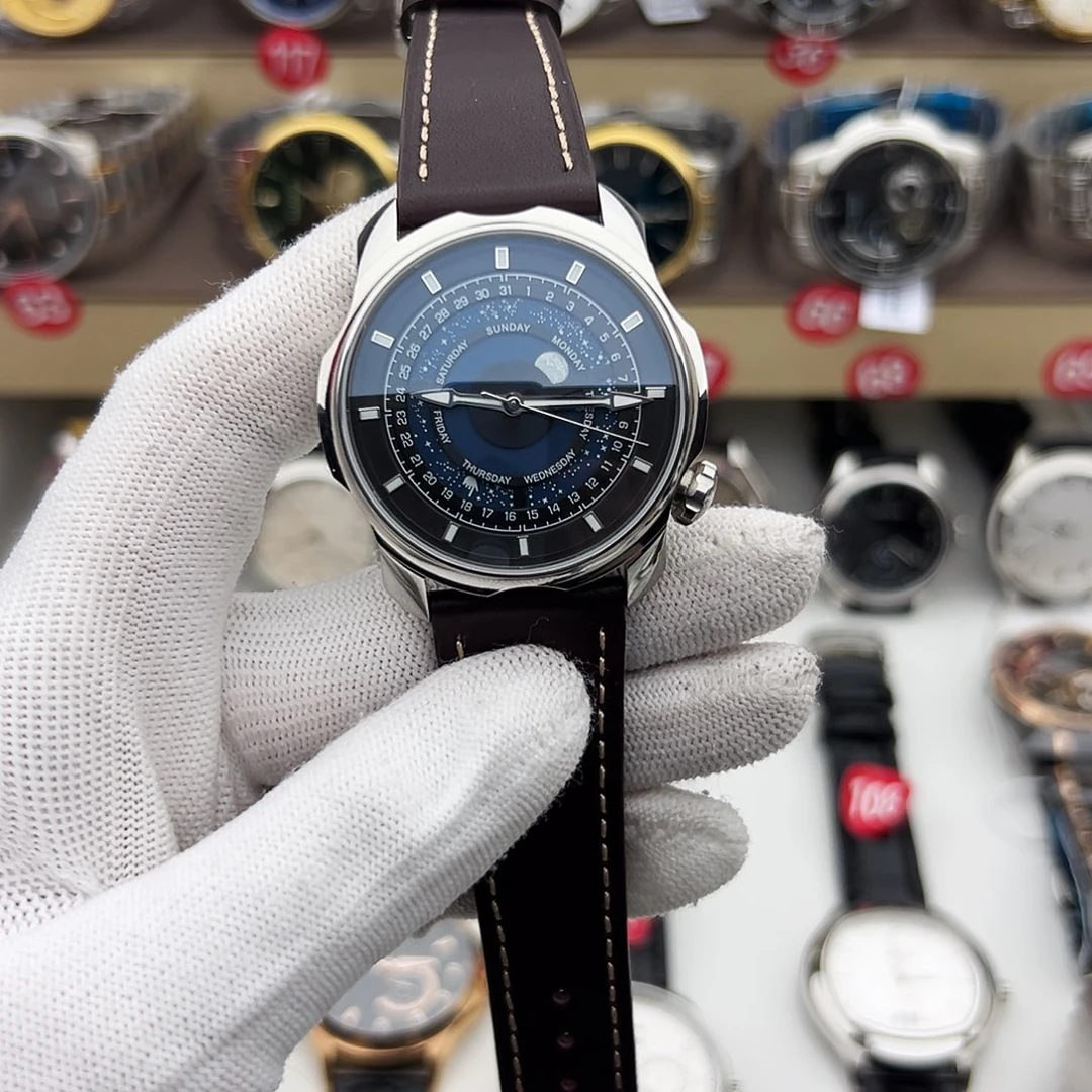 胶带柏尼时星空机械男款