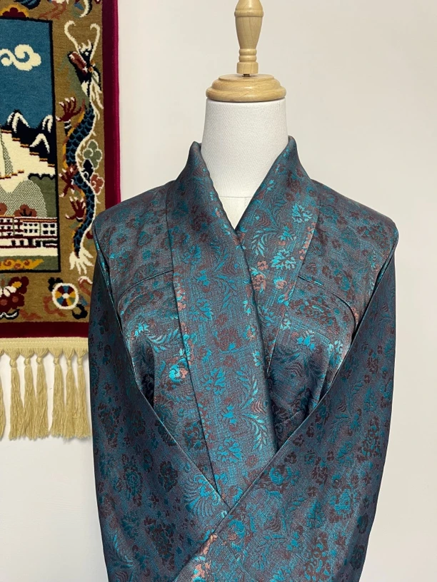 新款藏式凤凰小碎花气质复古风