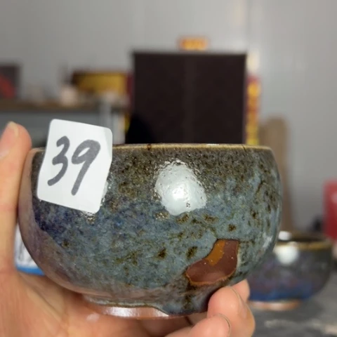 摆件用****8犊泉钧窑作品
