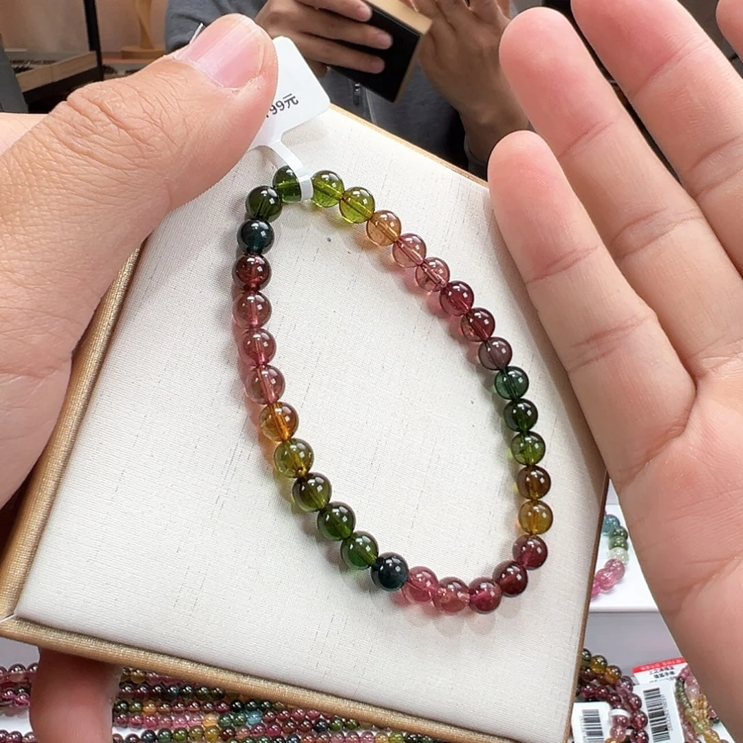 未镶嵌碧玺手串6mmmmmmmmm