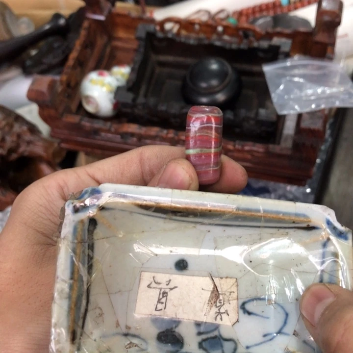 陶瓷孤品单件车里拍