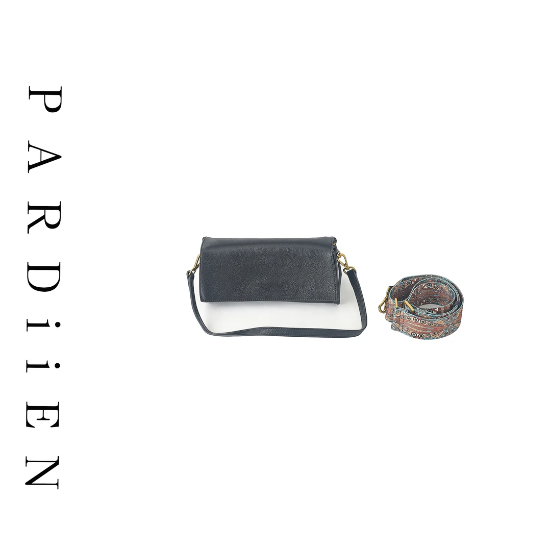 【北总严选】帕迪恩复古植柔牛皮单肩斜挎包女包KM-162