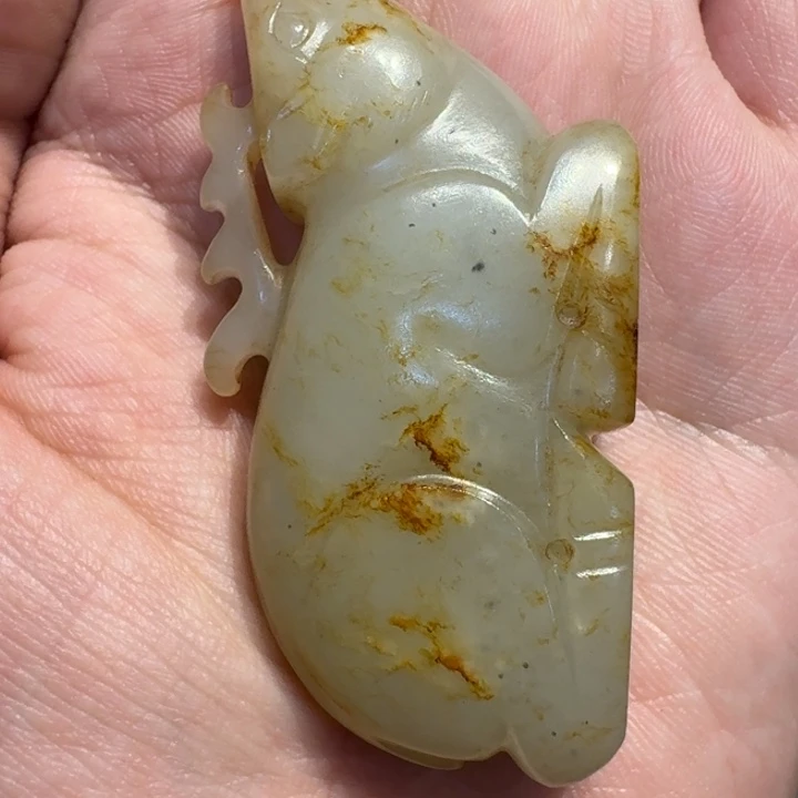 和田玉挂件未镶嵌k***n鹿