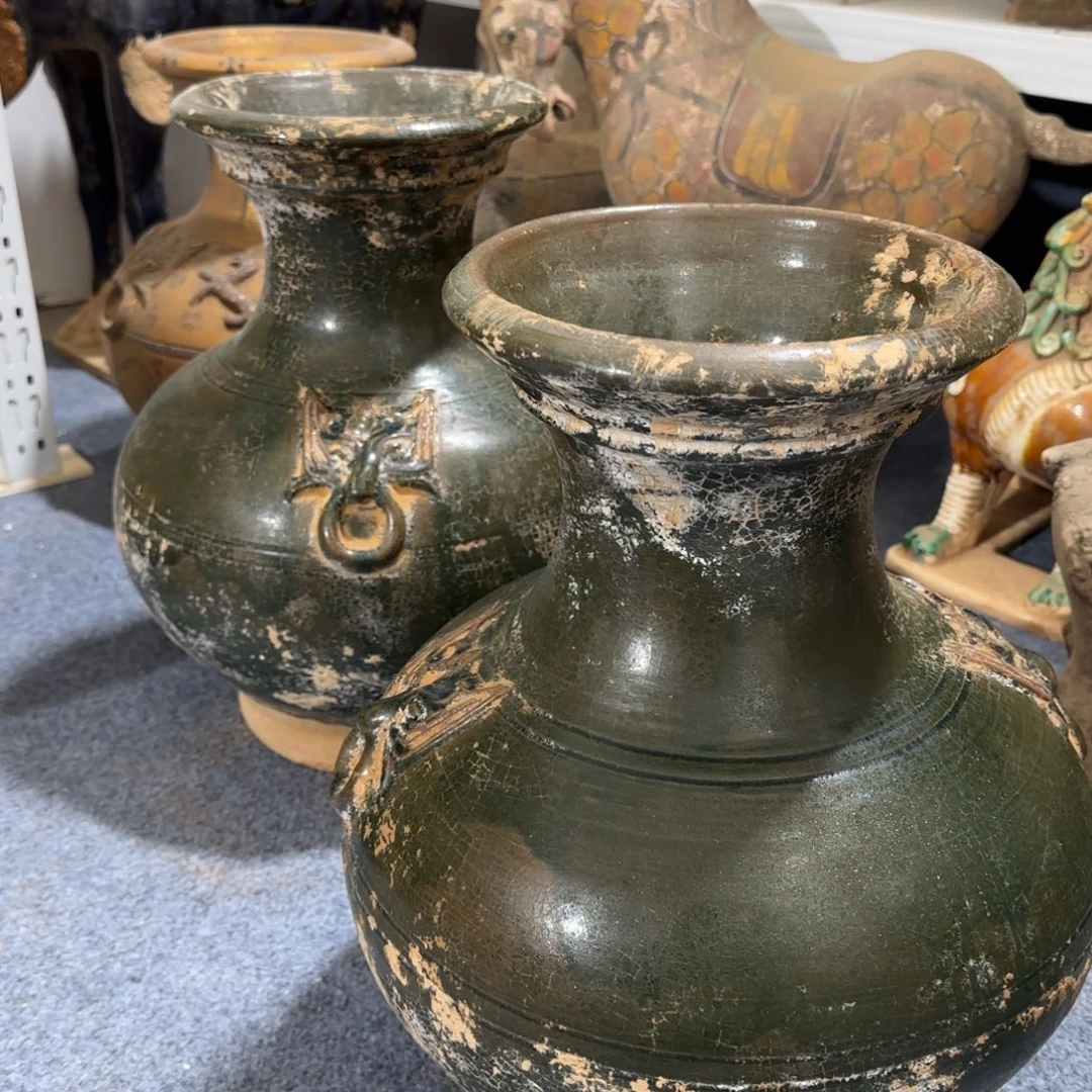 收***哥陶瓷摆件摆件摆件