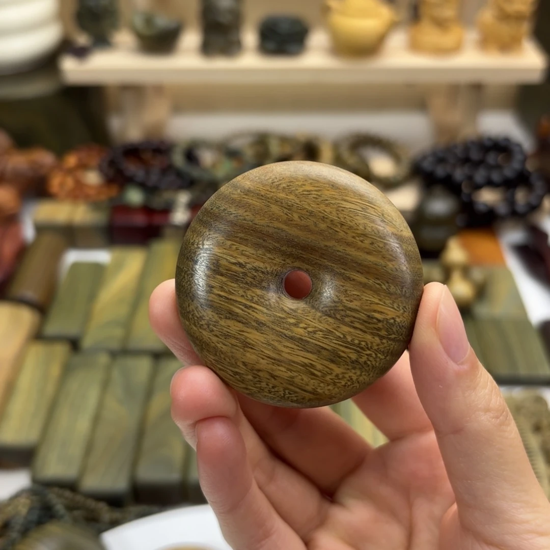 木绿檀5公分1.4后平安扣