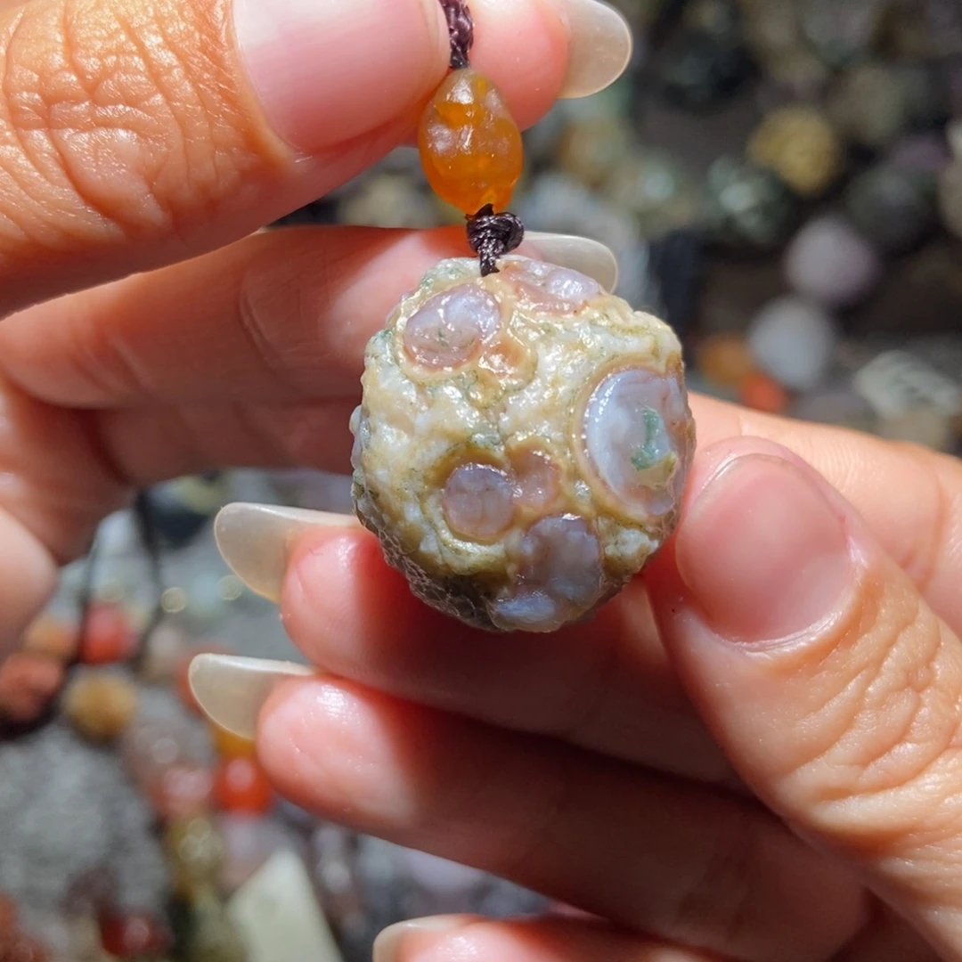 未镶嵌玛瑙/玉髓珠宝半成品