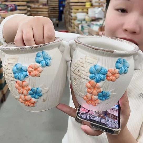 红陶花盆直播间价格的价格