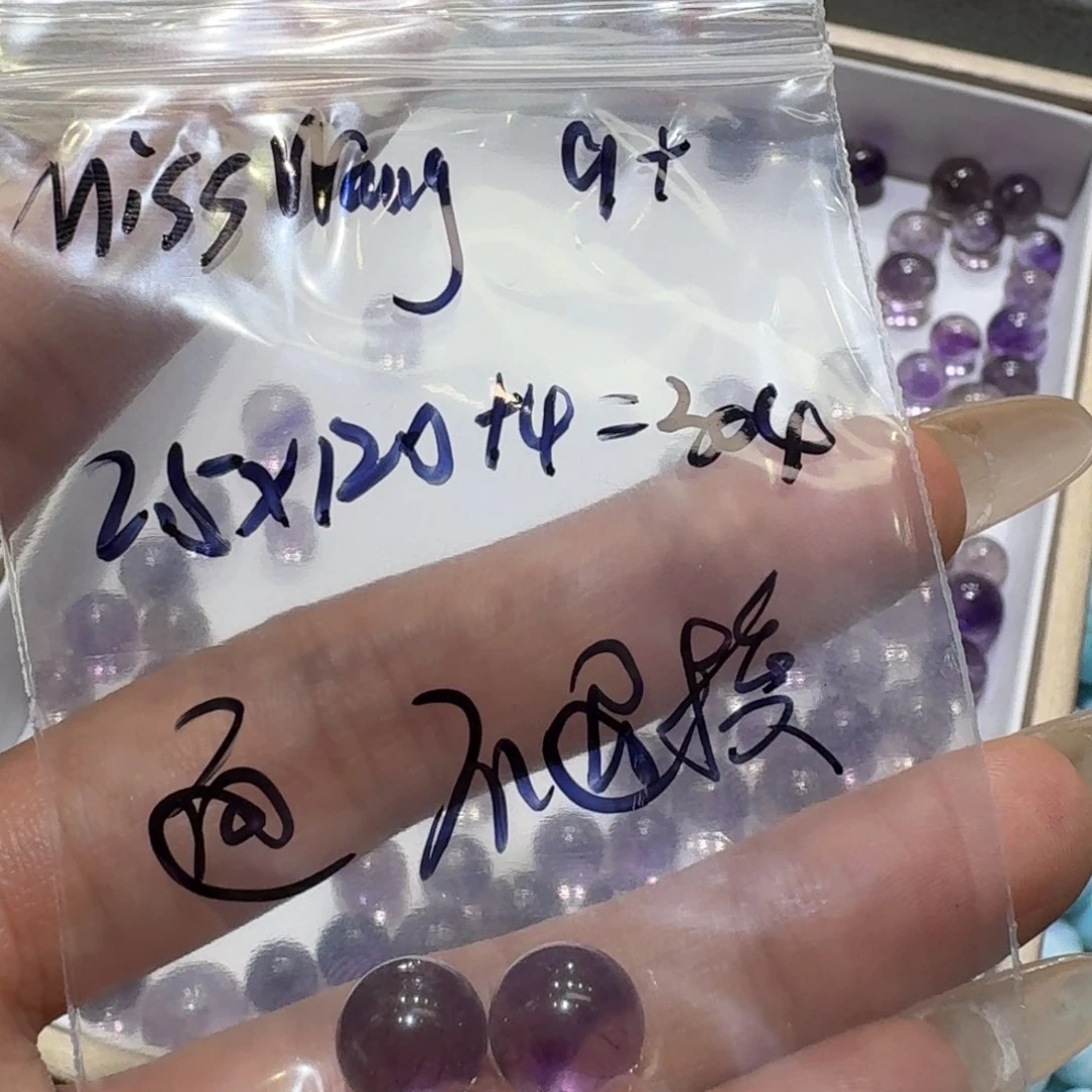 超七单珠未镶嵌水晶M****.