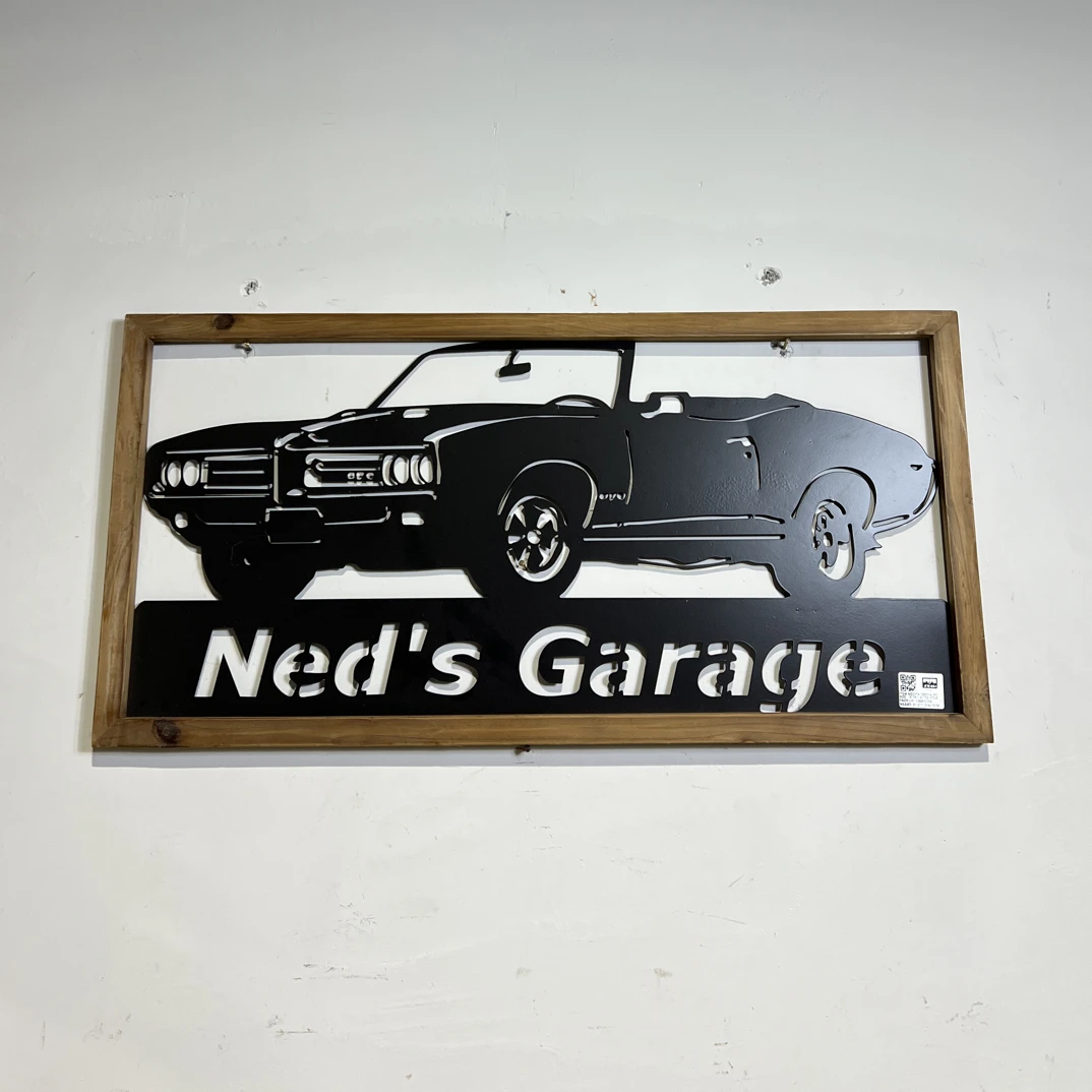 双十一外贸孤品美式复古汽车装饰画 尺寸79*39