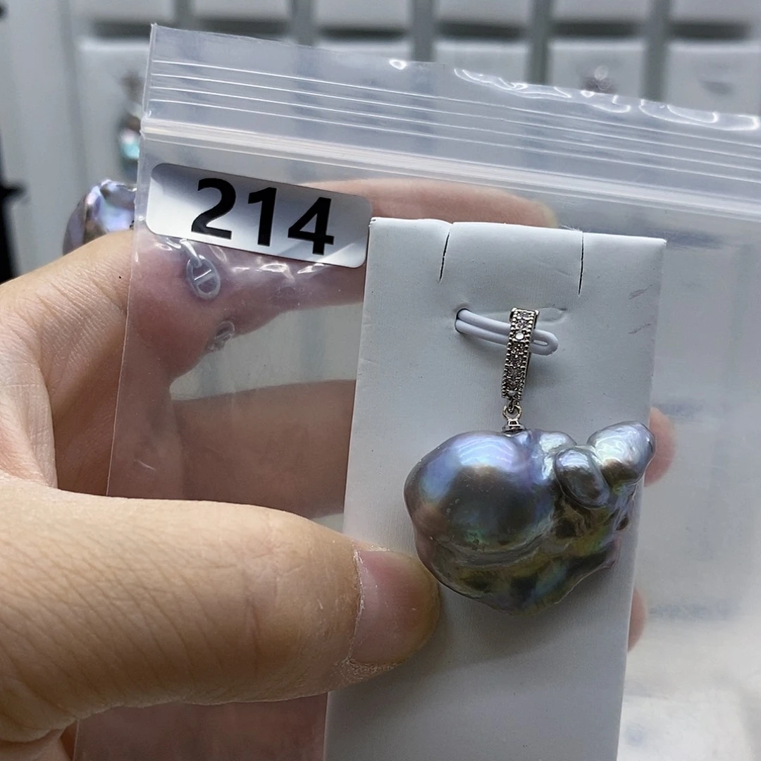 颈饰合金淡水珍珠