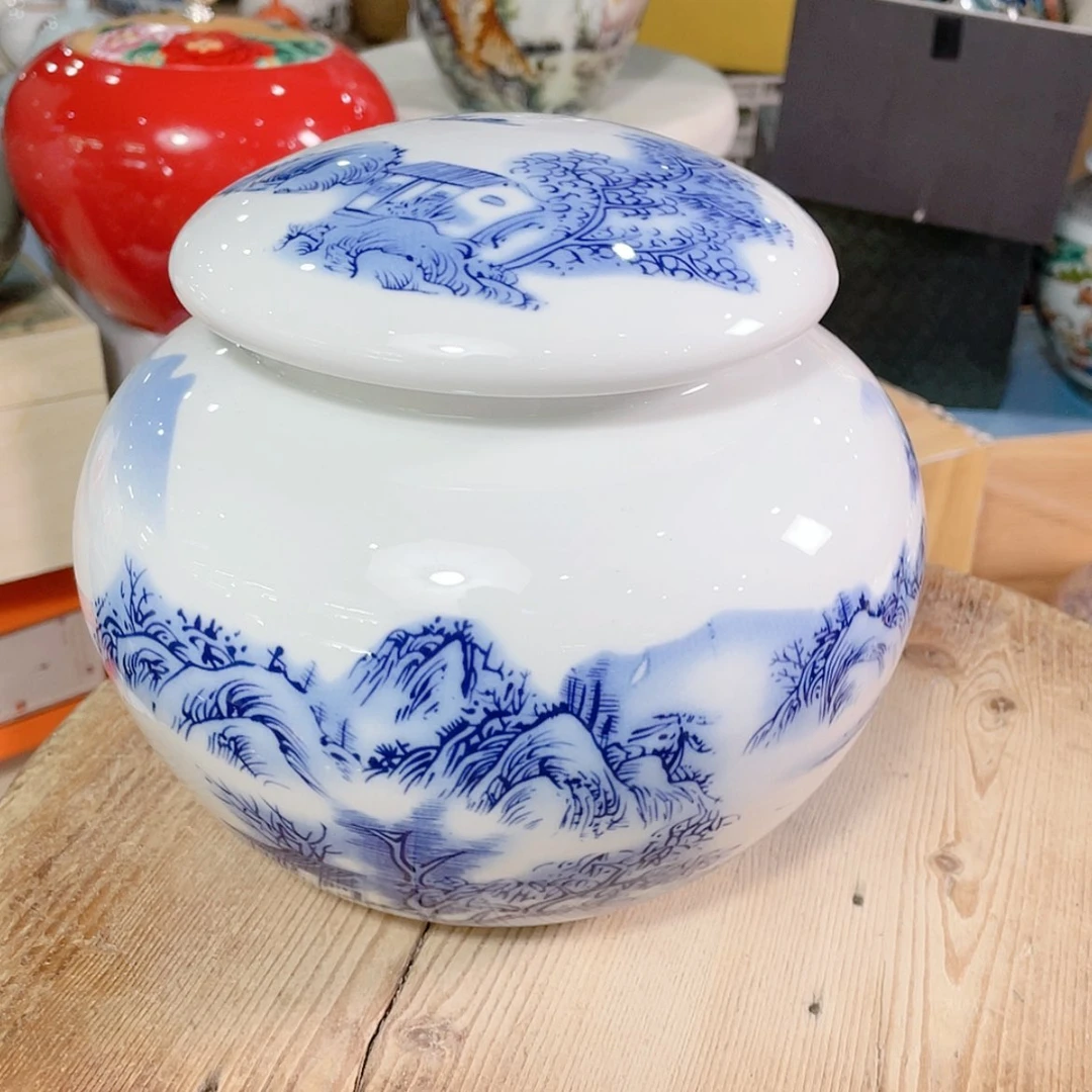 【闪购商品】罐陶瓷茶叶罐密封罐