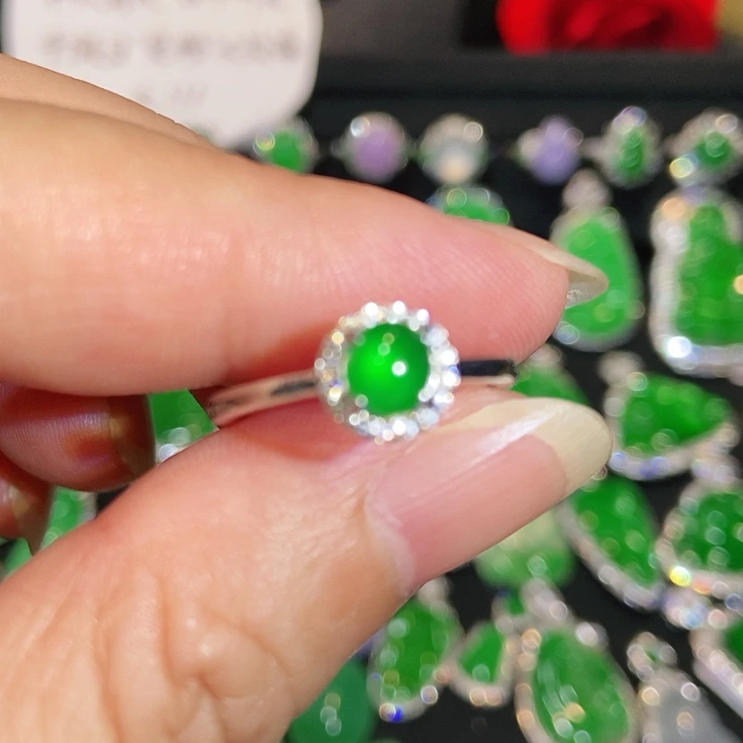 【闪购商品】未镶嵌戒指翡翠天然翡翠