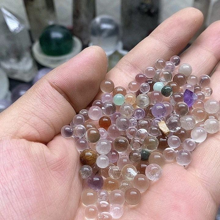 水晶珠宝半成品未镶嵌354水晶石