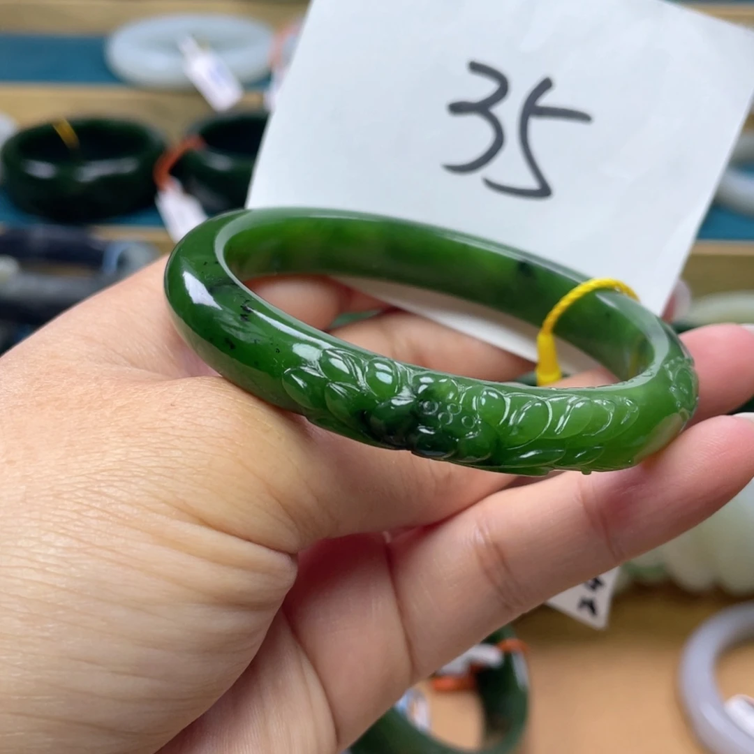 未镶嵌手镯和田玉圈口59