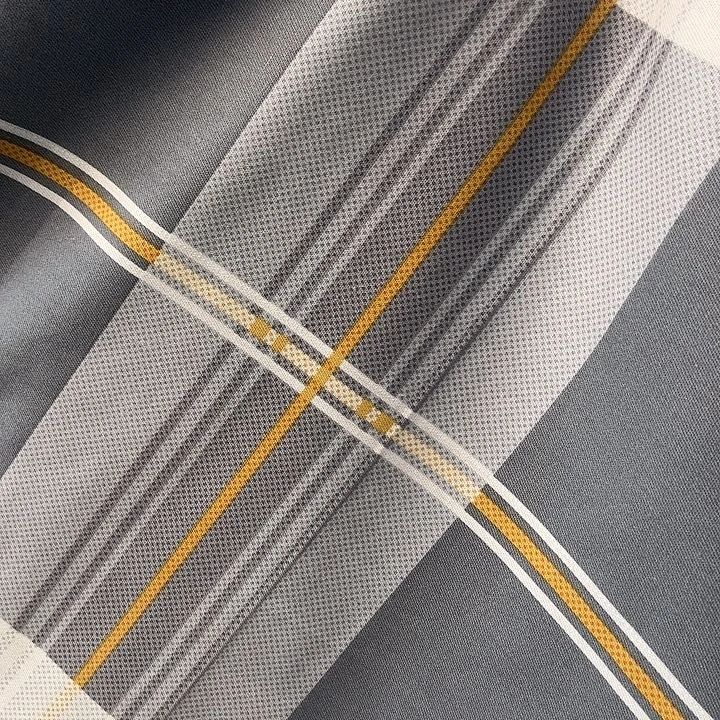 棉灰格一米二床单