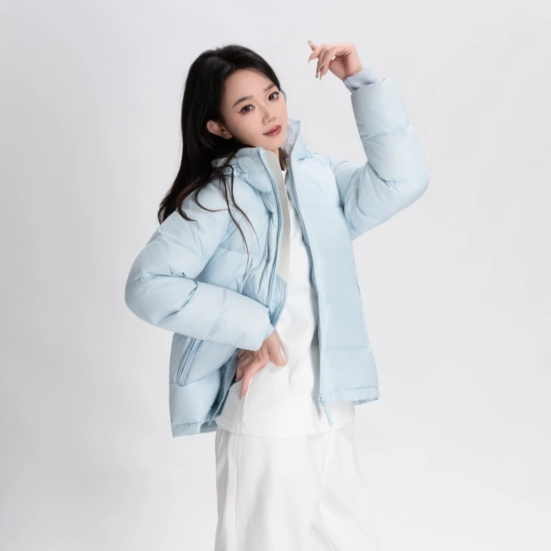 【杨超越同款】罗宾汉3.0彩金新款冬季时尚连帽90白鸭绒羽绒服-4S