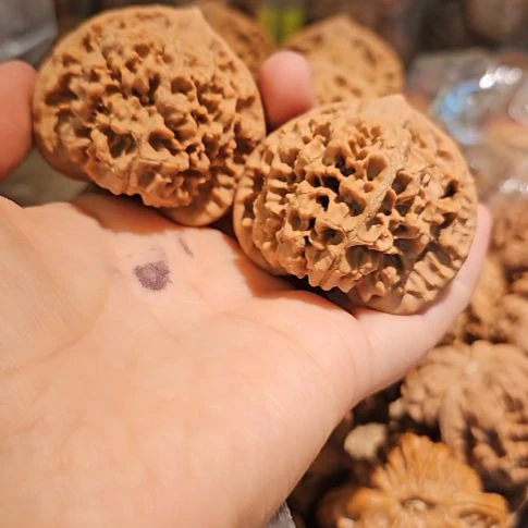 文玩核桃吊坠50龙鼎管帽