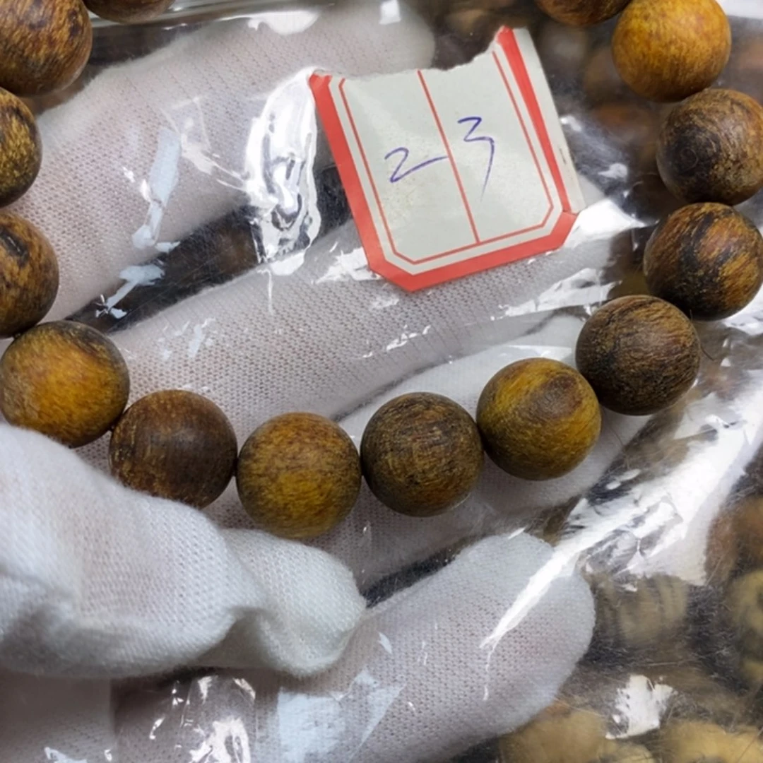 贡木手串/手链1.2麻丝蜜糖