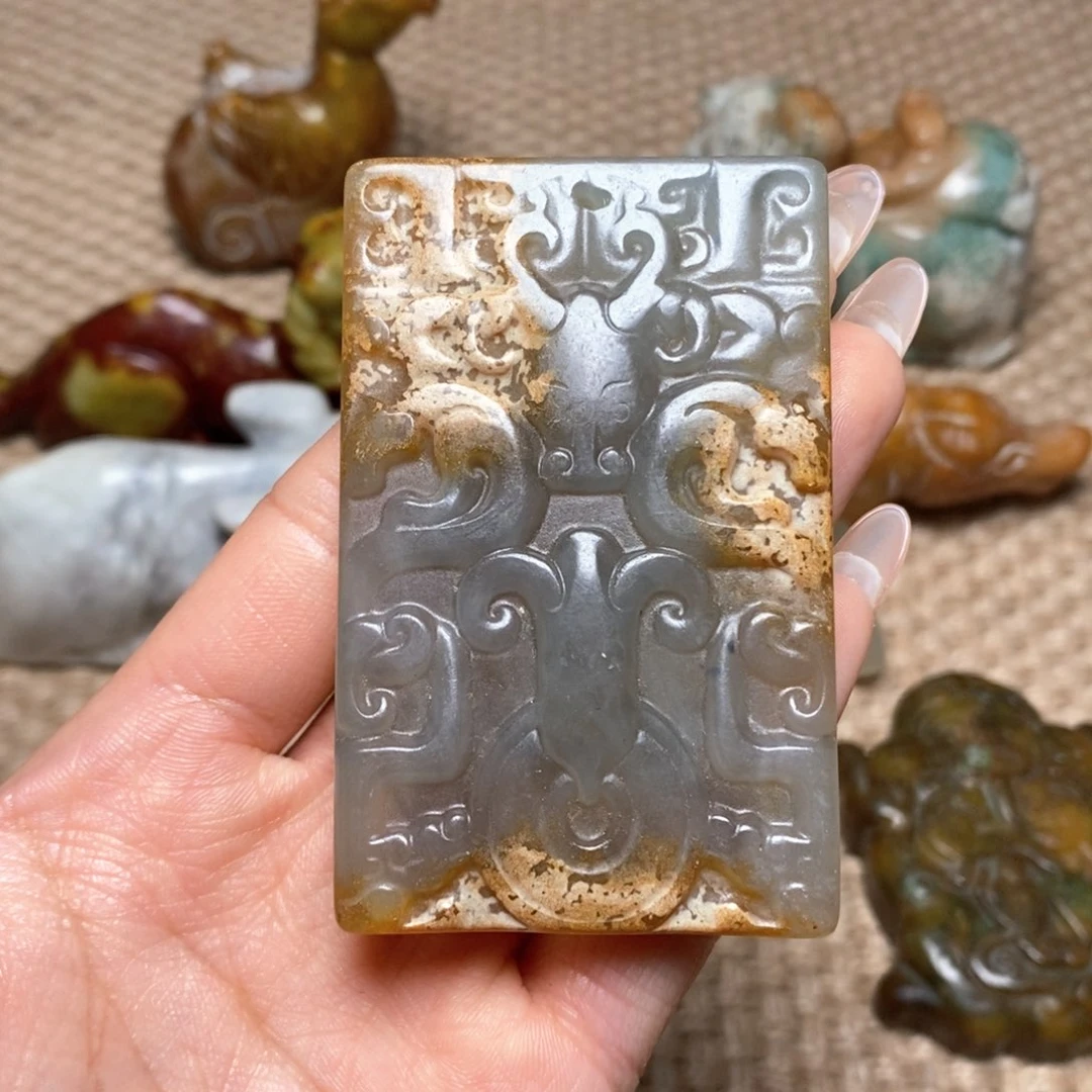 白玉菩提吊坠白玉菩提白玉菩提摆件