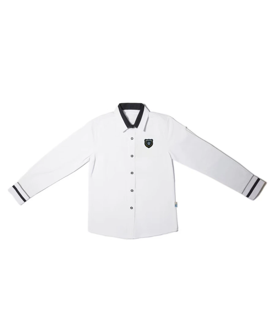 南宁中小学校服特价白衬衫秋季制服男女