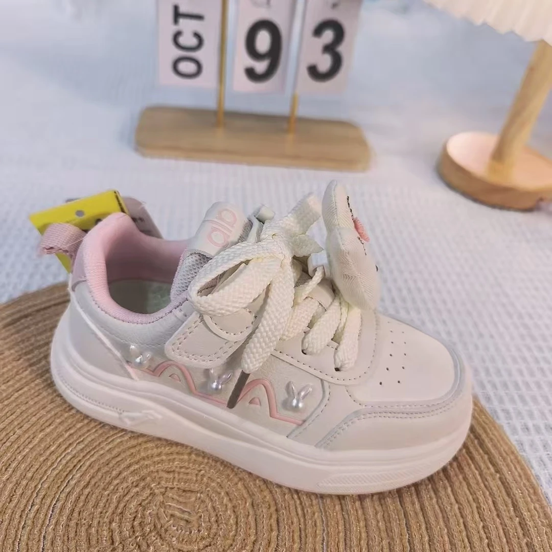 26年新款春款可爱小白鞋百搭休闲时尚板鞋27-37